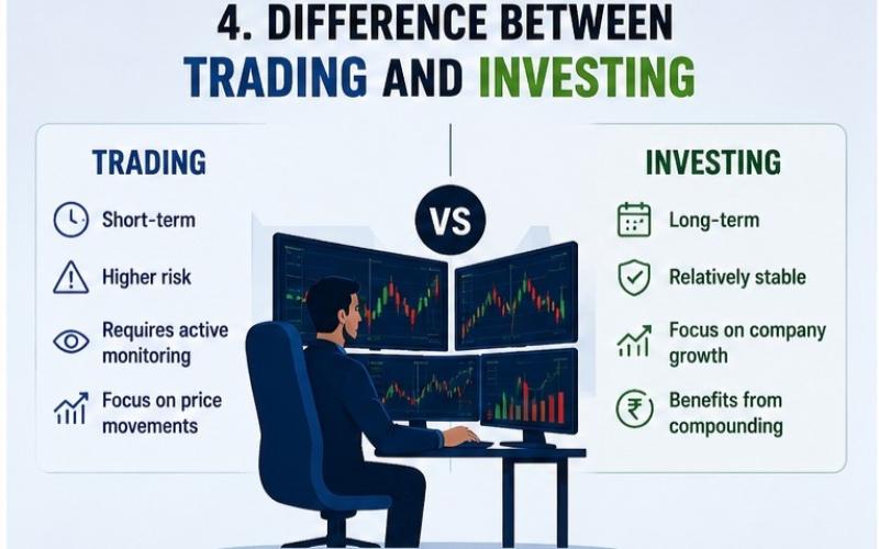 Difference Between Trading and Investing