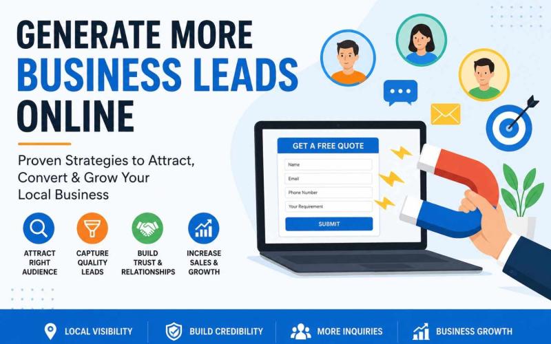 Generate More Business Leads Online: A Complete Guide for Local Businesses in 2026