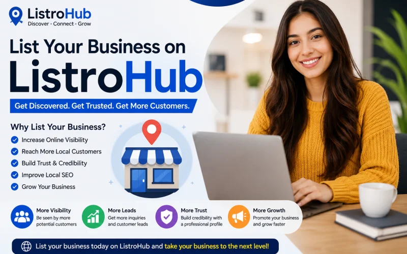 How to List Your Business on ListroHub and Grow Your Business Online