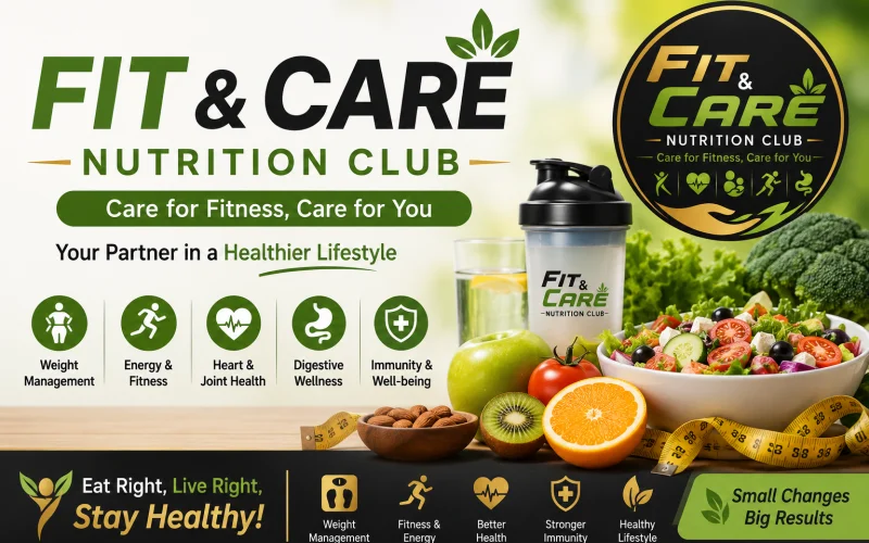 Fit & Care Nutrition Club: Your Partner in a Healthier Lifestyle