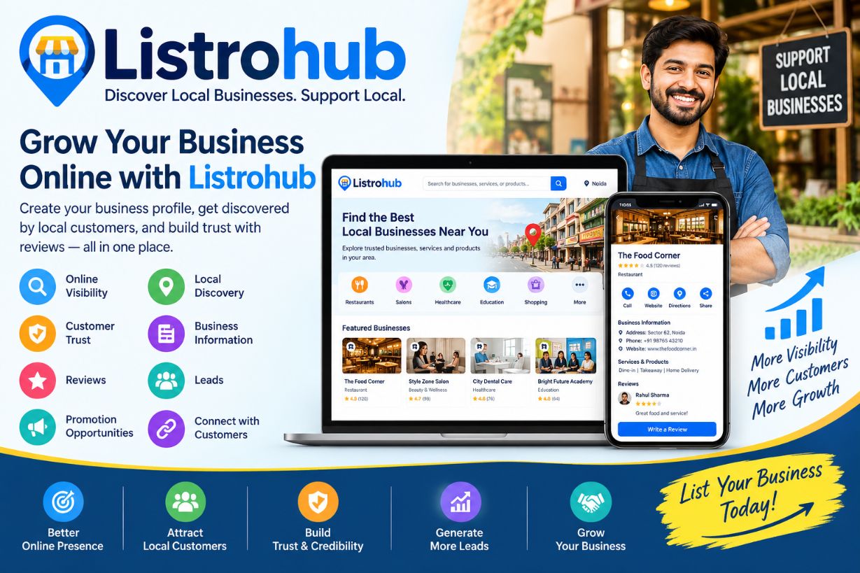 Why Listrohub Is More Than a Business Listing Website